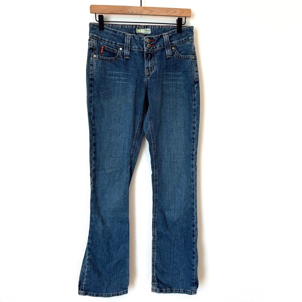 Y2K Twenty X Low Rise Boot Cut Flare Denim Jeans Size 3/4 x34